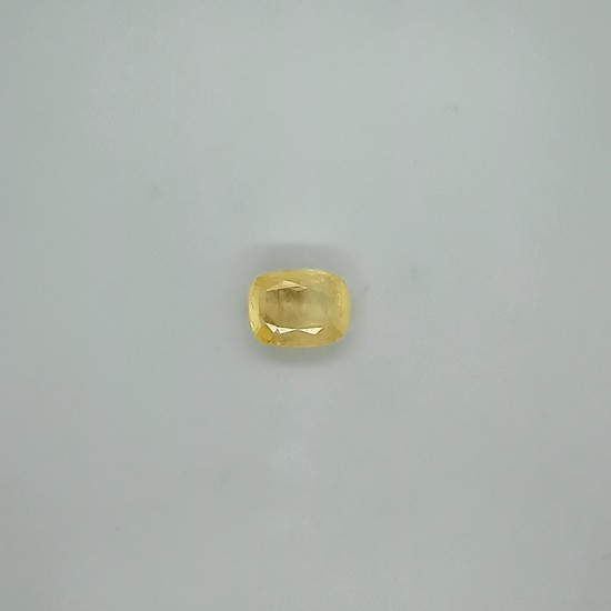 Yellow Sapphire (Pukhraj) 8.73 Ct Lab Tested